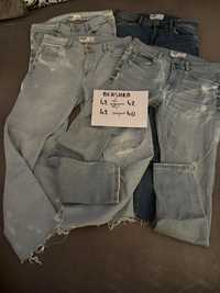 Spodnie jeansy 4 pary