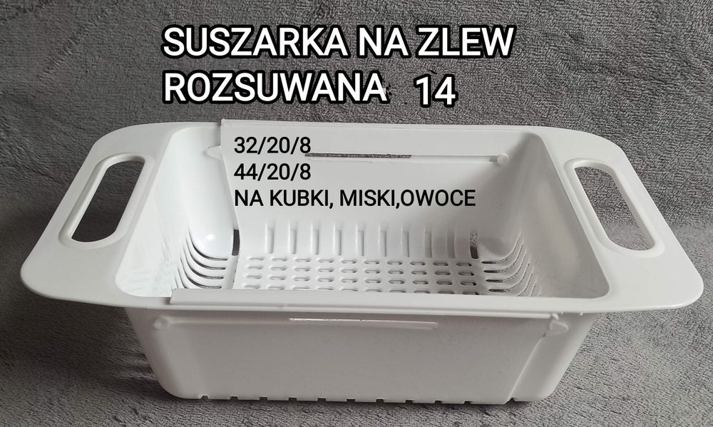 Rozsuwana suszarka na zlew.