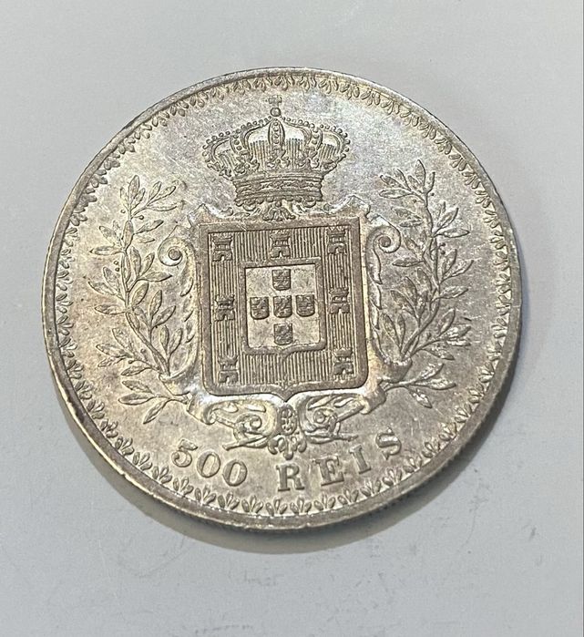 Moeda 500 Reis D CARLOS I - 1906