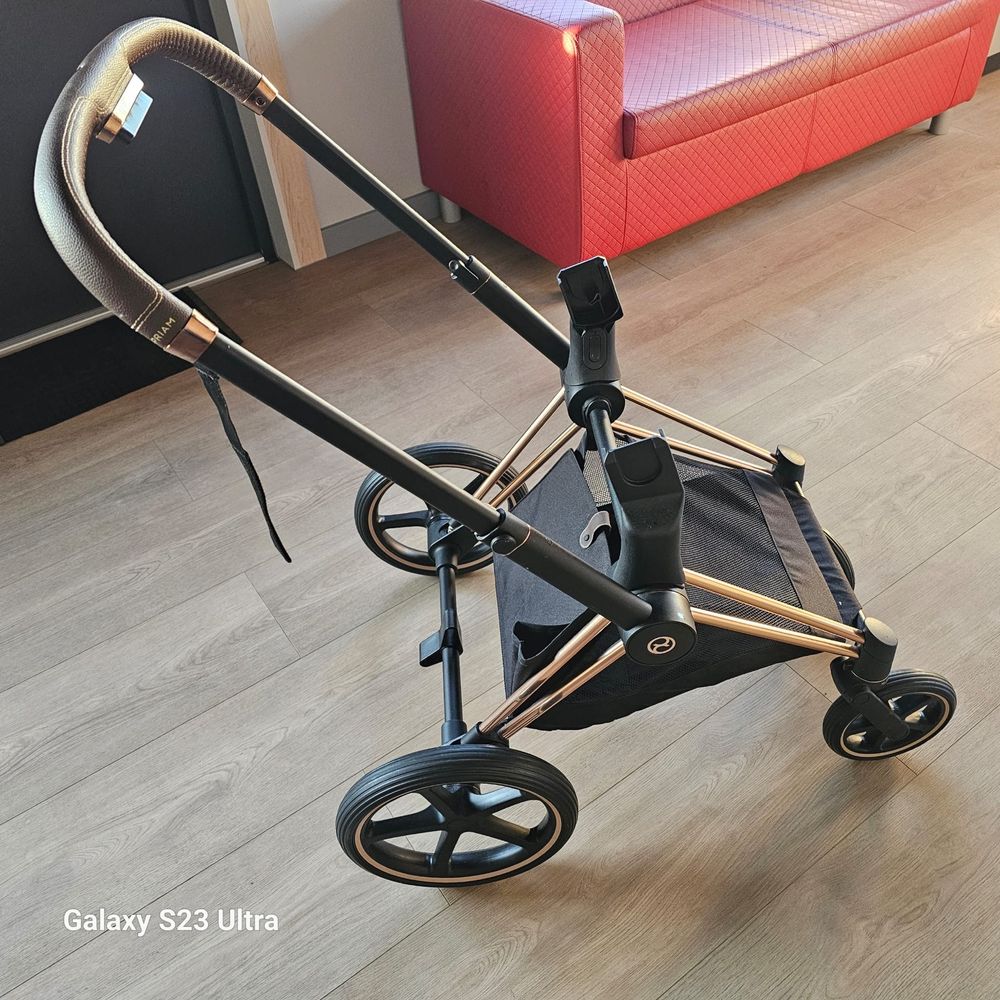 Cybex Priam Rose Gold! Autumn Gold! Cybex Cloud Z I-Size! Spacerowka