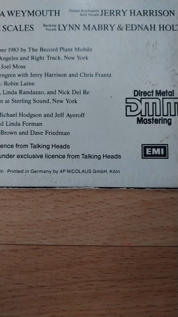 Talking Heads " Stop Making Sense " Vg winyl