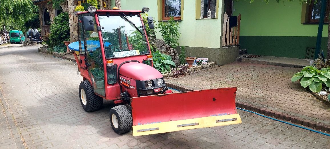 Traktorek shibaura sx24,pług,4x4,2013rok,papiery,523motogdzi,solniczka