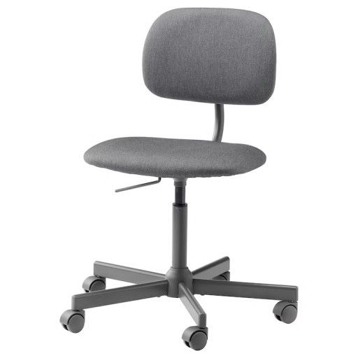 Cadeira giratória BLECKBERGET, cinza escuro, IKEA