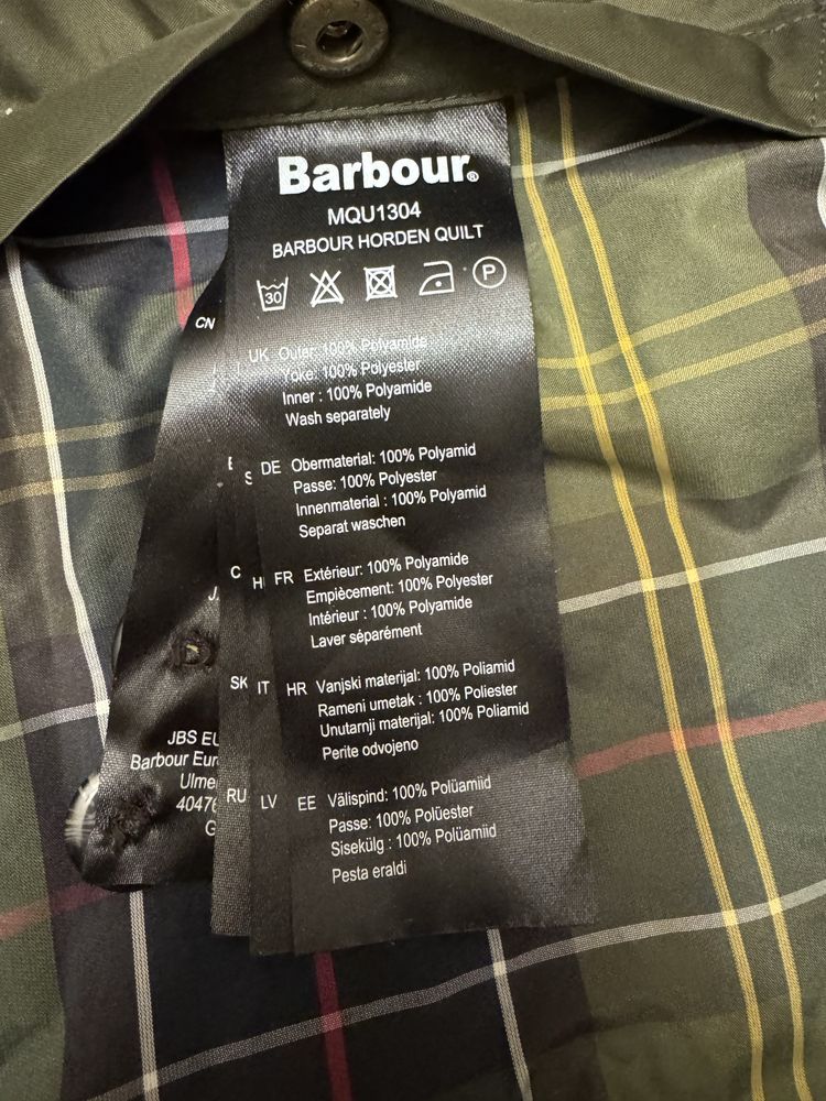 Чоловіча куртка barbour