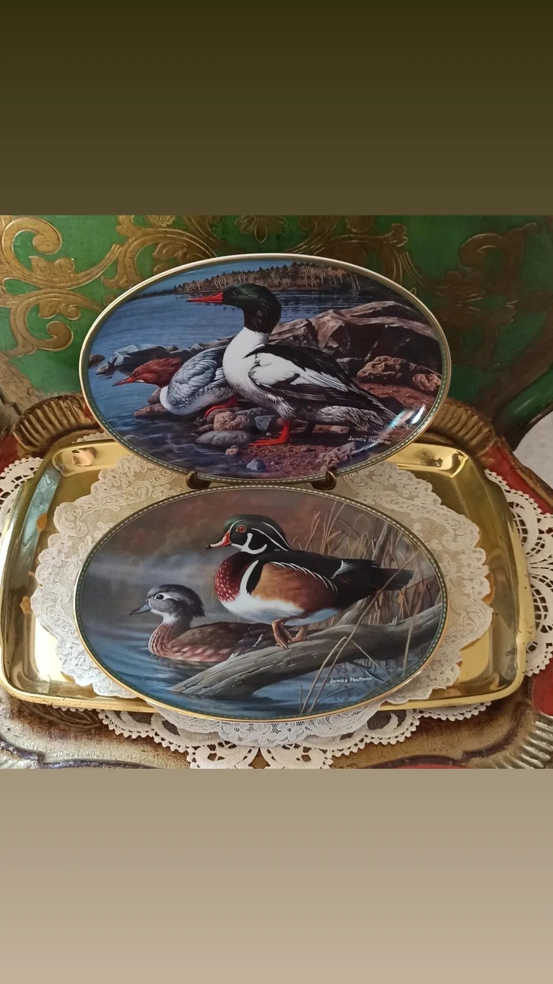 Декоративные тарелки коллекционная винтаж Royal Albert фарфор подарок