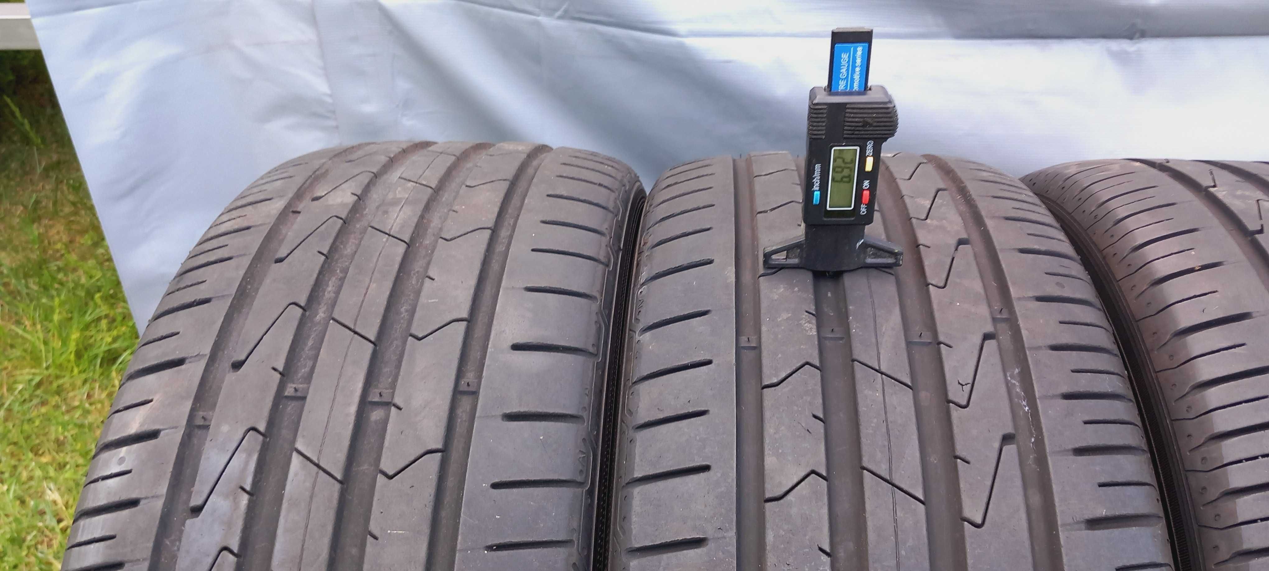 Opony lato 4x HANKOOK 225/45R17 91Y , 2019r. Stan bdb