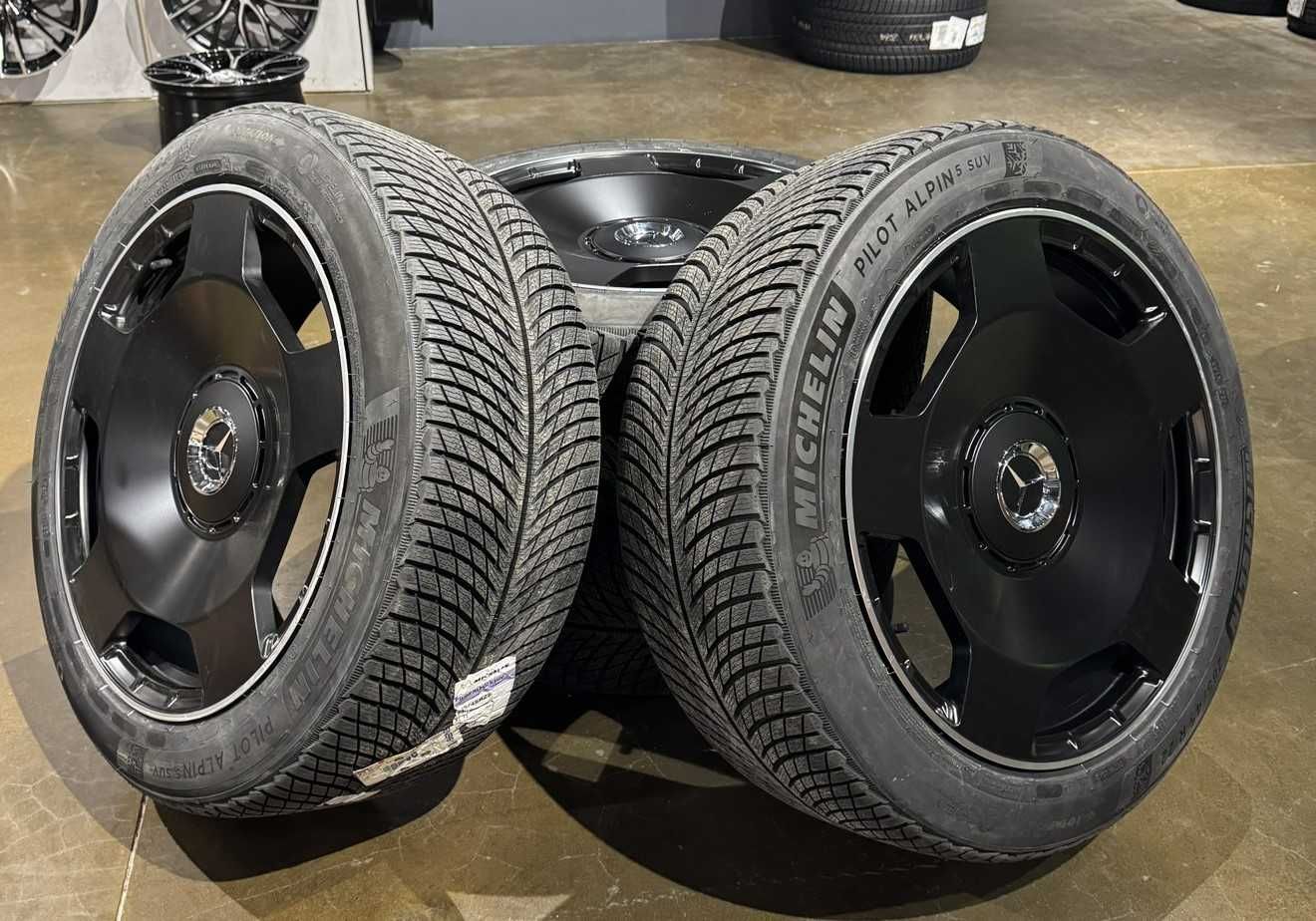 Новий зимовий комплект дисків + гуми Michelin R22 на Mercedes GLS X167