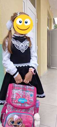 Шкільний одяг на зріст 128-134#шкільний сарафан#шкільна спідниця