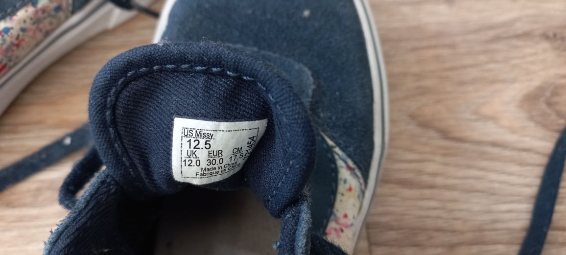 Buty dla dziewczynki rozmiar 30 Vans