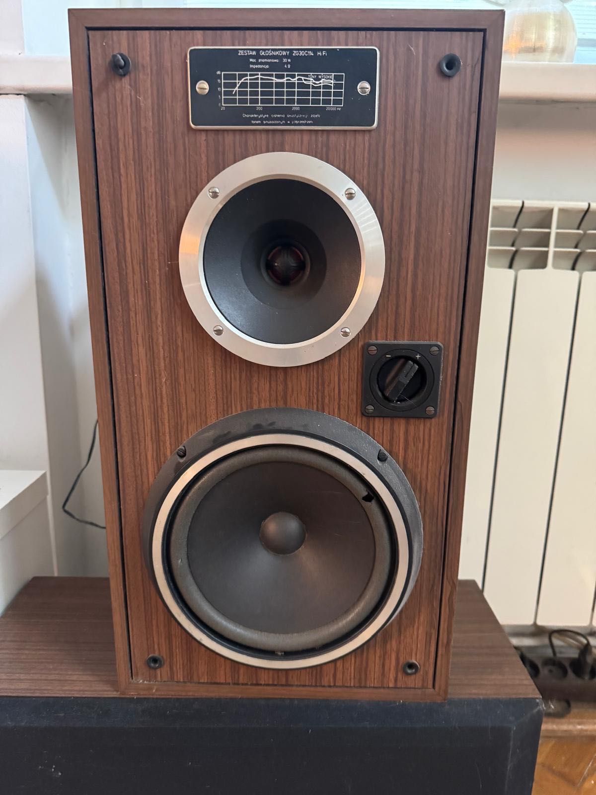 Unitra Tonsil ZG 30C 114 Hi-Fi zestaw głośnikowy głośniki 2 szt