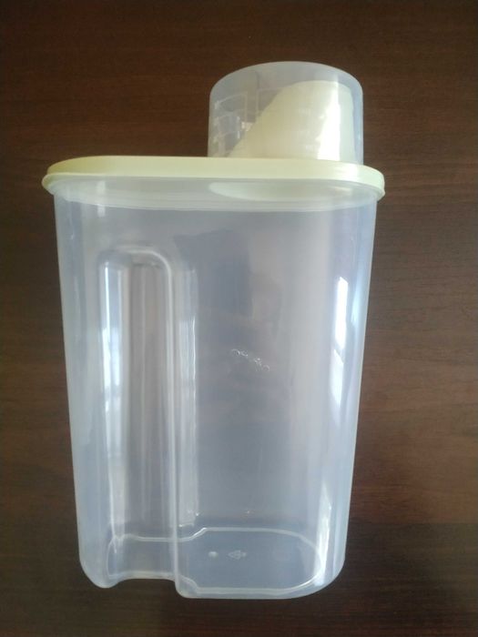 Бокс-контейнер 17,5*9,5*25,5 см, для зберігання крупи, борошна, снеків