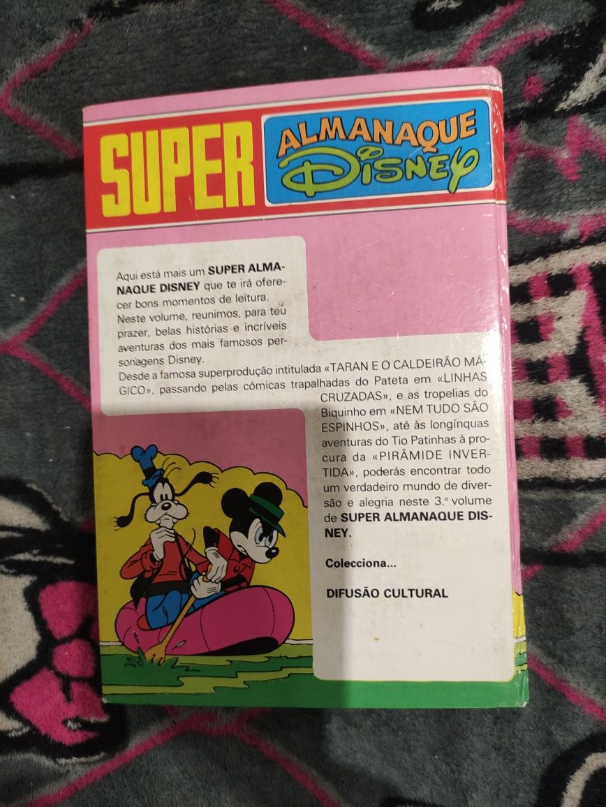 Livro Antigo Super Almanaque Disney ( BD )