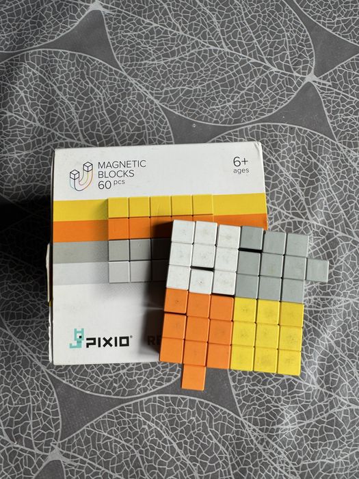 Pixio klocki magnetyczne kosteczki