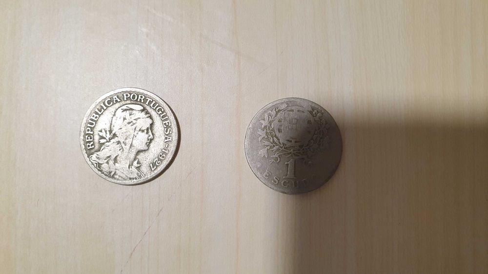 Moedas de escudo 1927