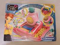 Clementoni, zestaw do bransoletek - crazy chic, bransoletki