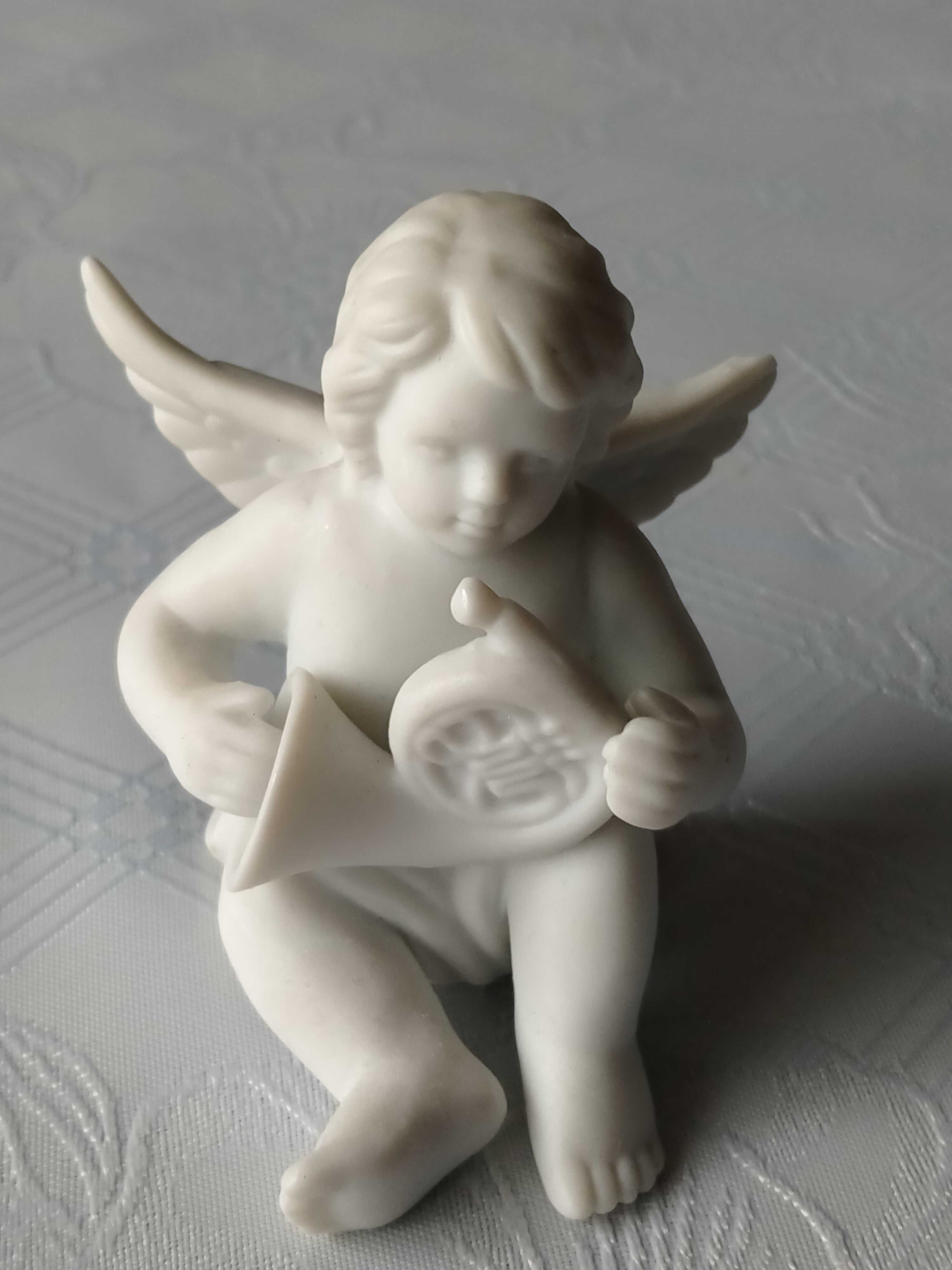 Figurka kolekcjonerska Rosenthal - Anioł grający na waltorni