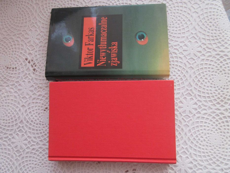 Niewytłumaczalne zjawiska Farkas obwoluta oprawa twarda 1994