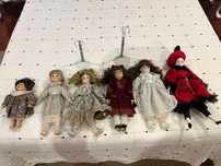 Bonecas de porcelana anos 80 e 90