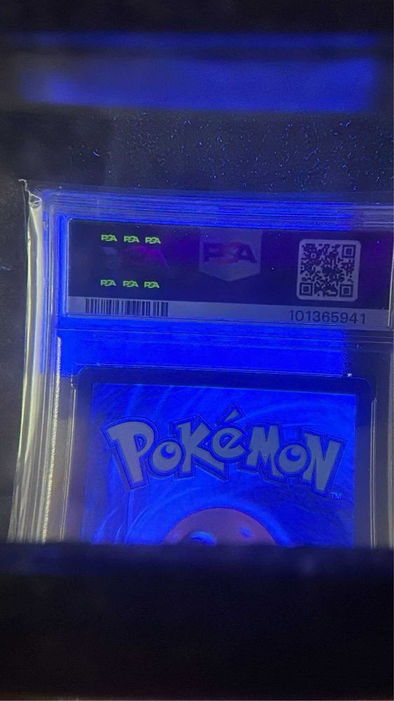 Pikachu with grey felt hat PSA 10