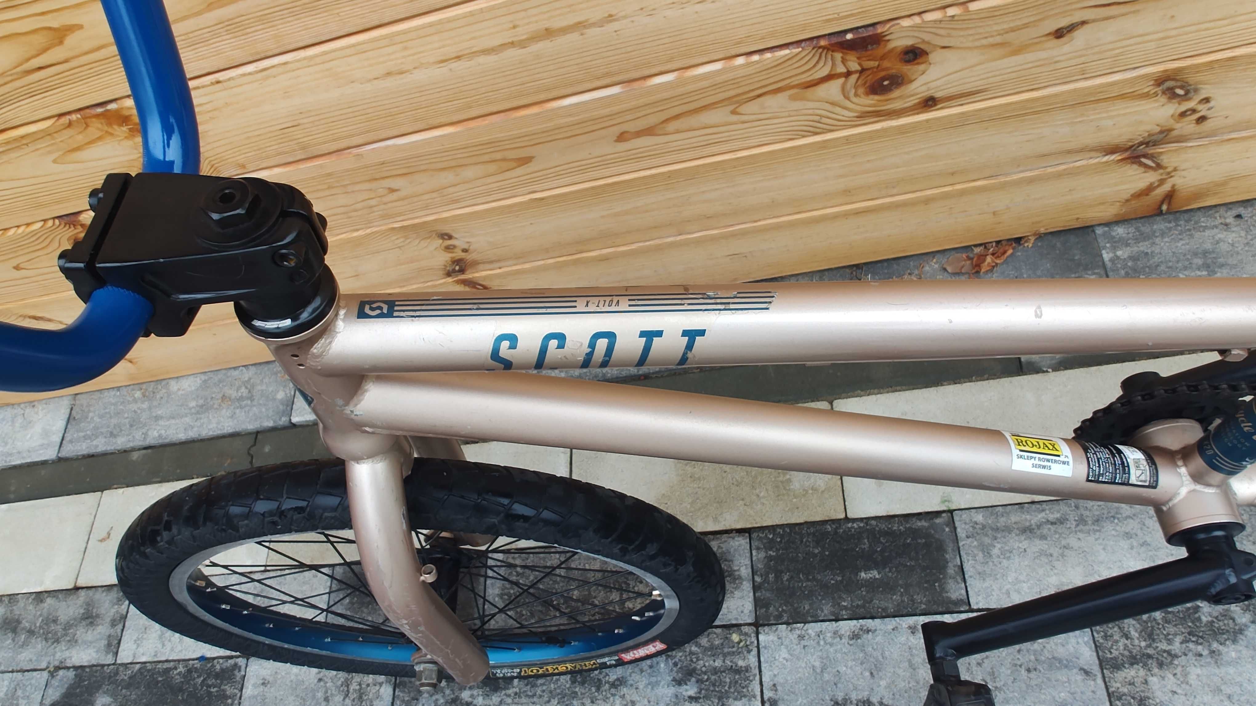 BMX Scott Volt-X 20 stworzony do trików i do dirtu