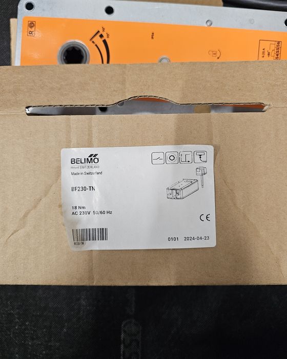 siłownik pożarowy Belimo BF230-TN – NOWY klapa pożarowa
