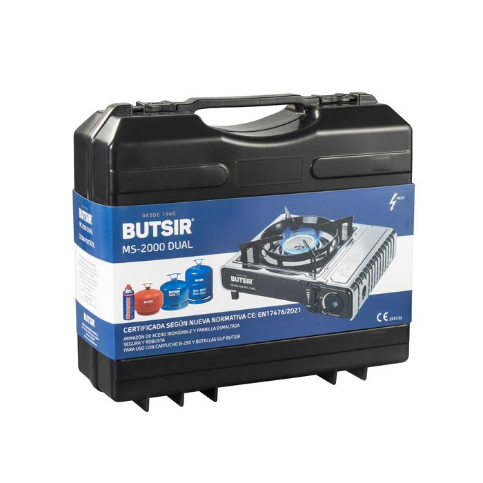 Fogão portátil a gás MS-2000 BUTSIR (Autocaravana / Campervan)