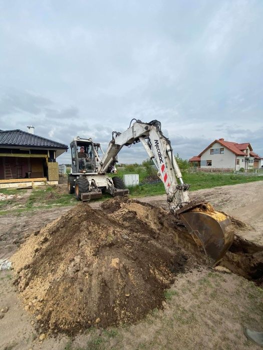 Usługi koparka kołową Mecalac 12 MSX