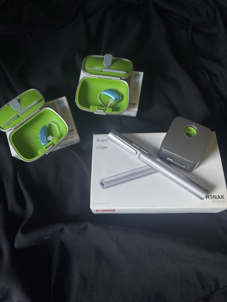 System FM Roger Focus Phonak Pen aparat sluchowy