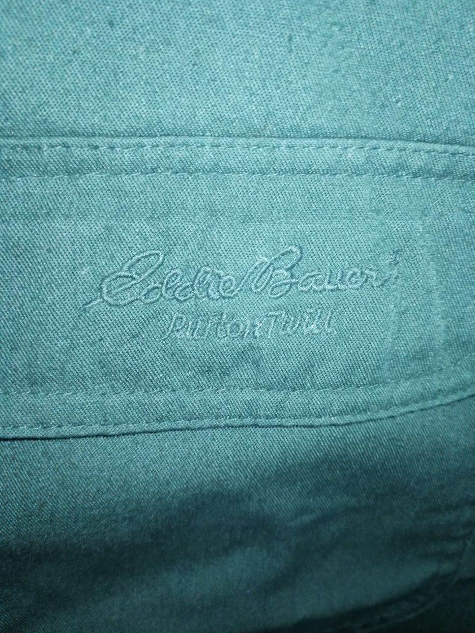 Джинсовая джинсовая рубаха EddieBauer