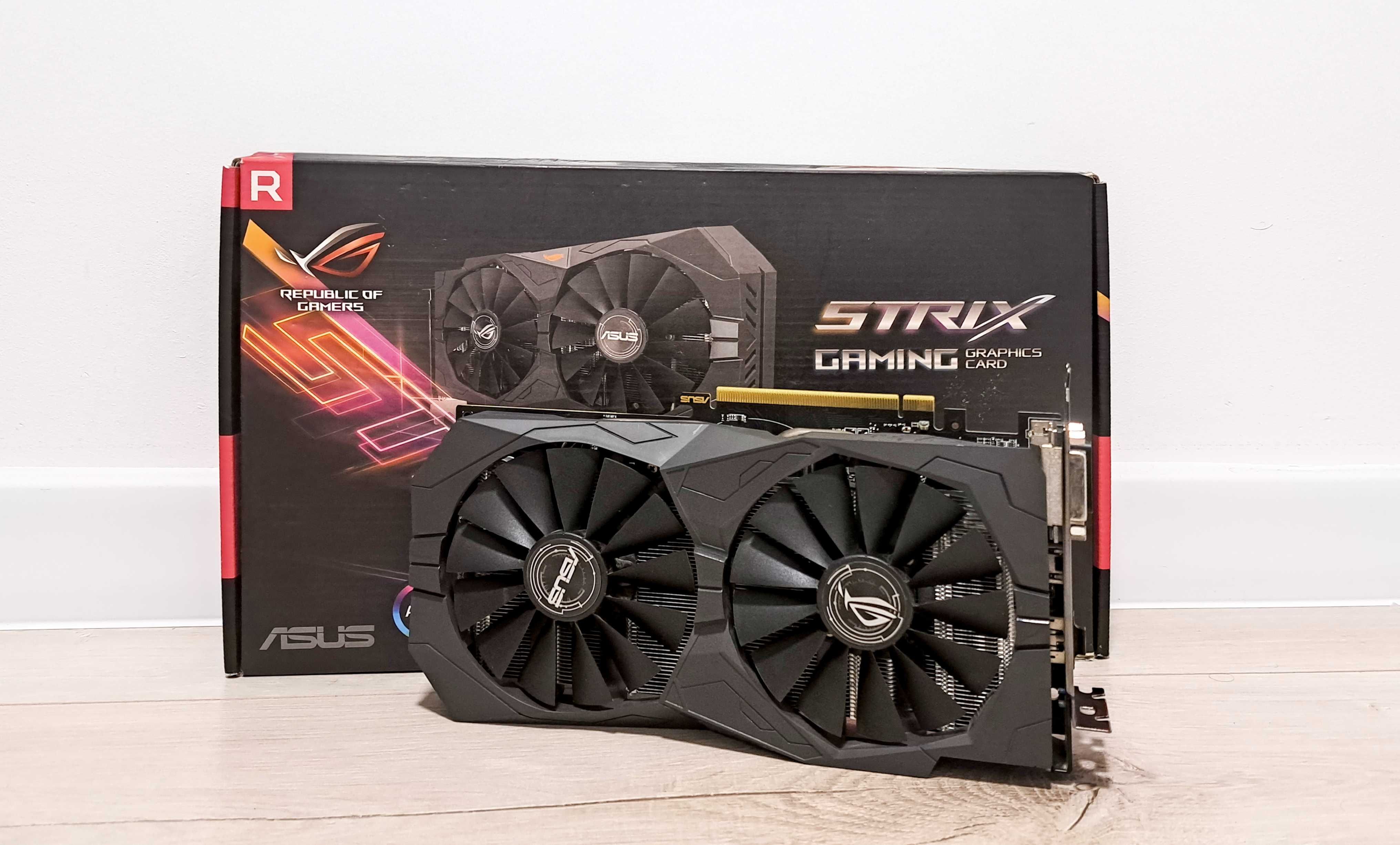 Karta graficzna asus radeon rog strix rx 570 gaming 4 GB