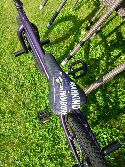 Rower BMX fioletowy
