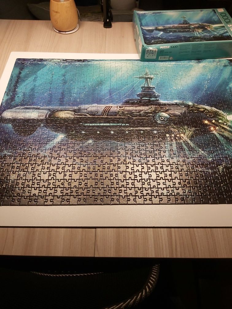 Nemo, Freya Немо, Фрея puzzle 1000 łódź podwodna