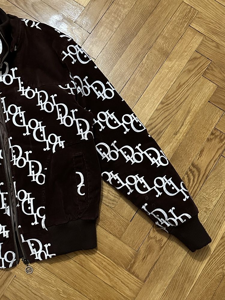 Женская куртка бомбер Vintage Dior Monogram