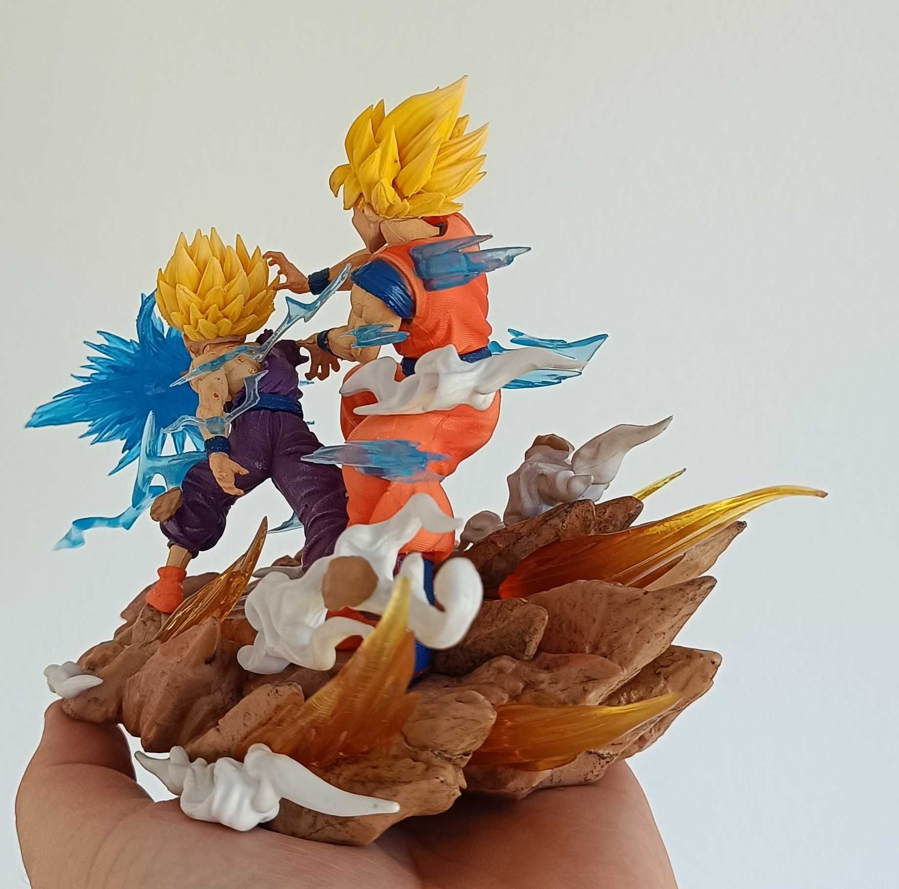 Figurka Dragon Ball Z Goku i Gohan SSJ NOWA 14.5cm