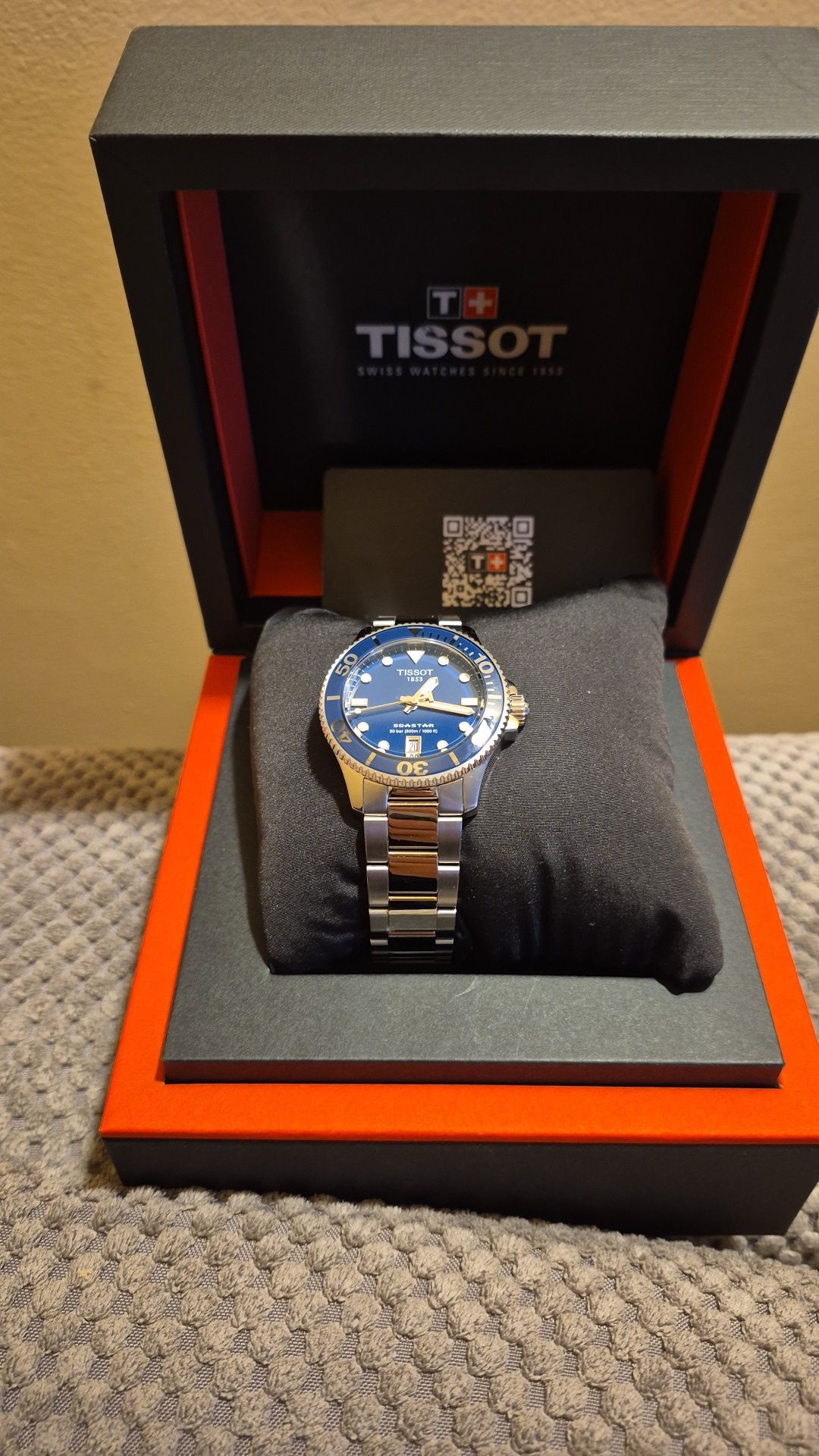 Damski zegarek Tissot Seastar 1000 36mm GWARANCJA NOWY
T120.210.1