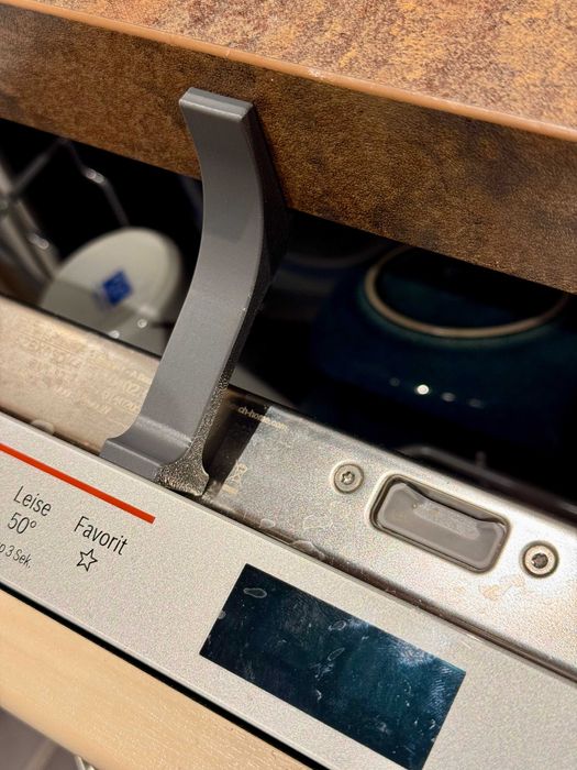 Stoper Drzwiczek Zmywarki - do Suszenia i Wentylacji. Druk 3D