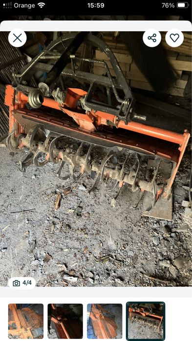 Glebogryzarka Kubota Oryginał 100 % Sprawna !!!