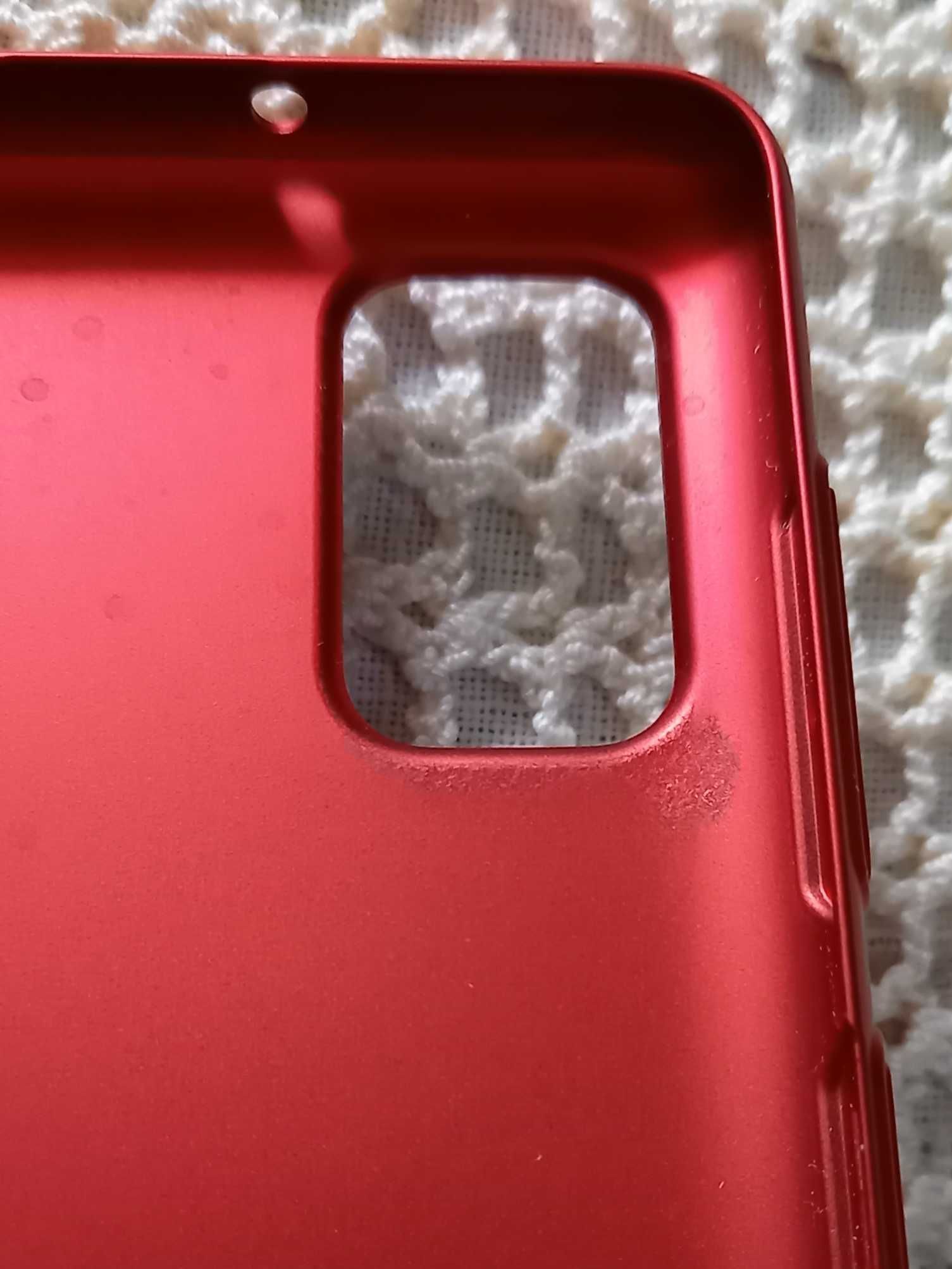 Etui plecki Samsung Galaxy A41 czerwone