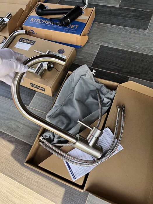 Смеситель для кухни  змішувач для мойки кран для мийки кухонний