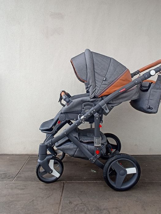 Wózek 3w1, 4w1 Adamex vicco z fotelikiem cybex