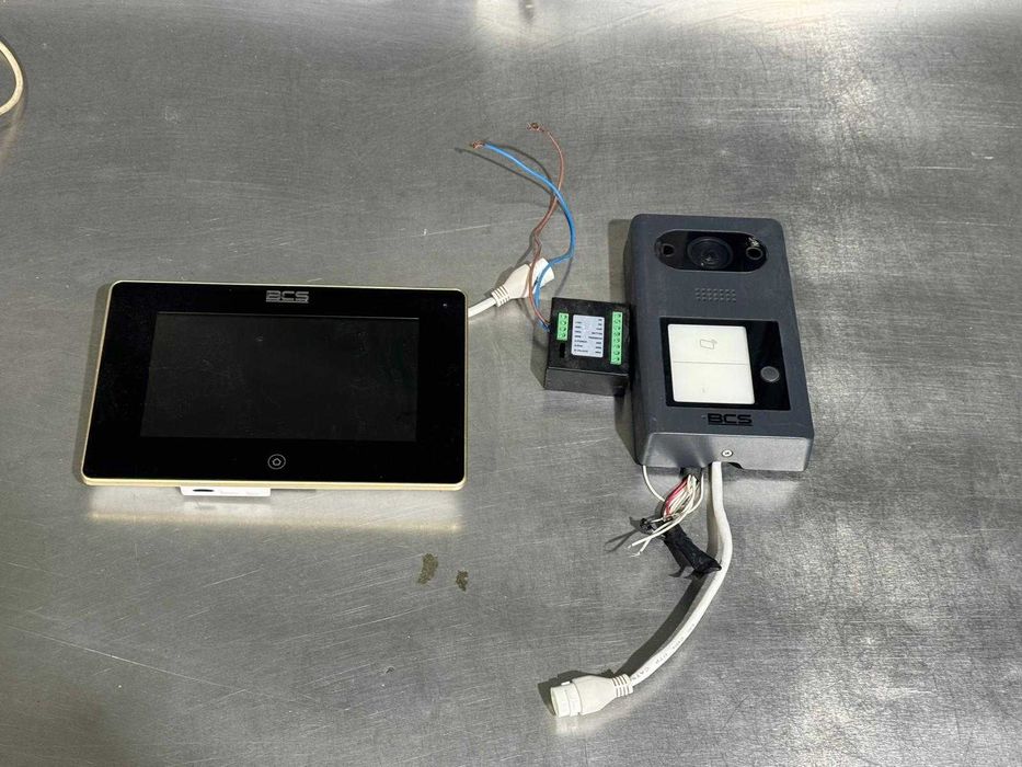 kompletny domofon IP BCS-PAN1401G(-S) + BCS Mon 7300B-S