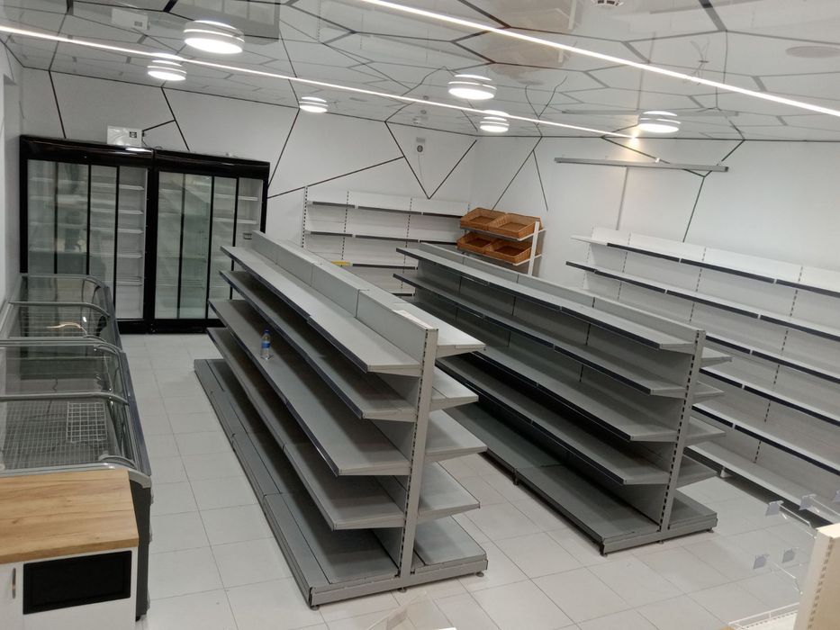 Торгові стелажі, холодильні камери, морозильні бонети. Для торгівлі