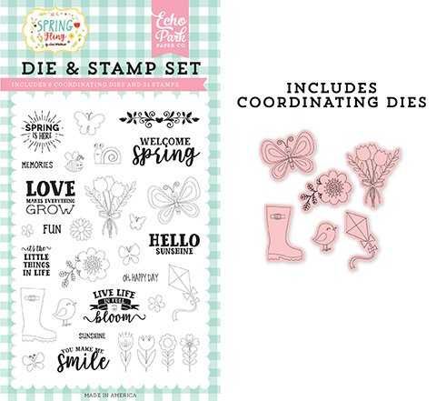 Conjunto de Cortantes e Carimbos para Scrapbooking - Sizzix