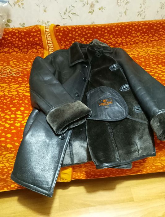 Дублёнка кожаная 54 р