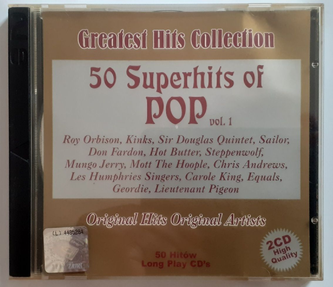 2 x CD - 50 Superhits of Pop vol. 1