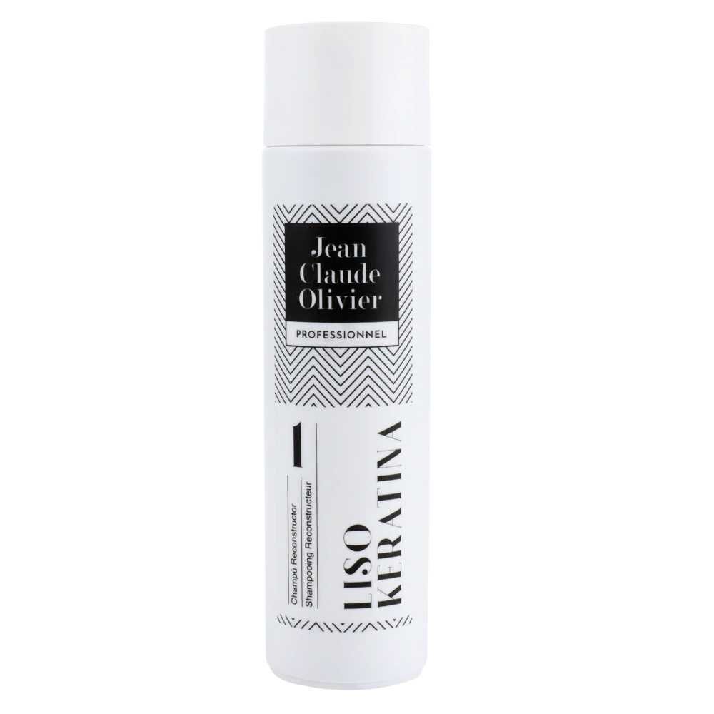 Jean Claude Olivier 250 ml szampon do włosów odbudowujący z keratyną
