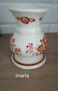 PRL Włocławek wazon sygnowany ceramika fajans