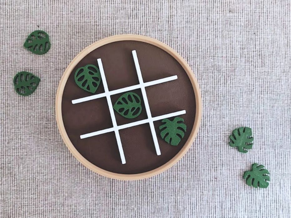Jogo "Planta e Planta" Tic Tac Toe