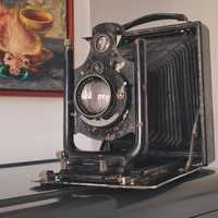 ICA Ideal 385 13x18 aparat wielkoformatowy 1912r Zeiss