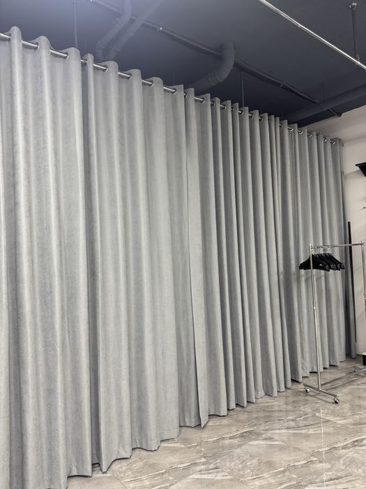 Штора микровелюр